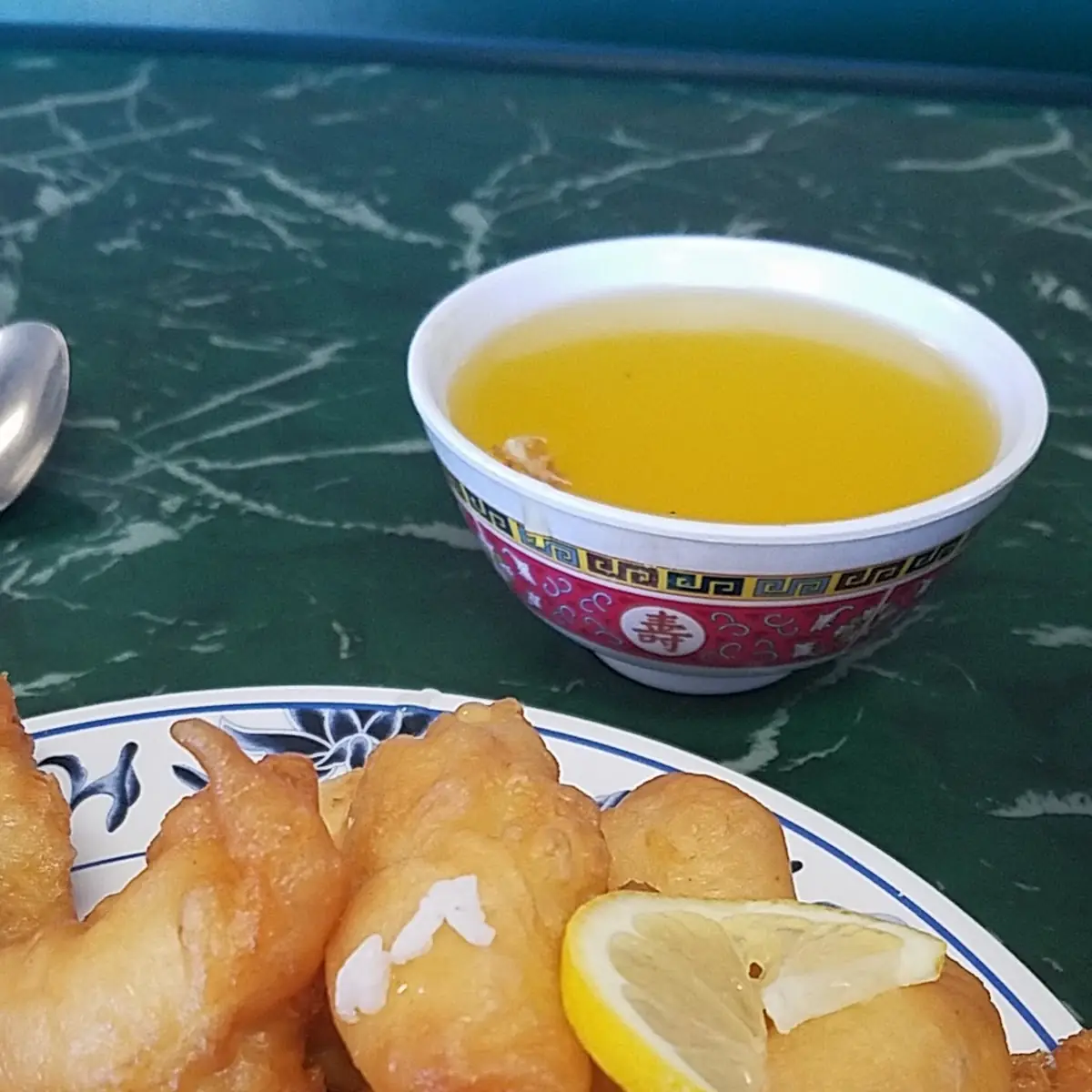 柠檬鸡 lemon chicken